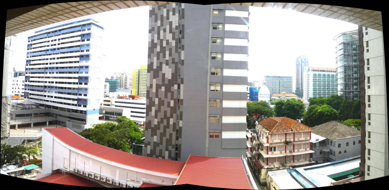 View hotelroom Singapore